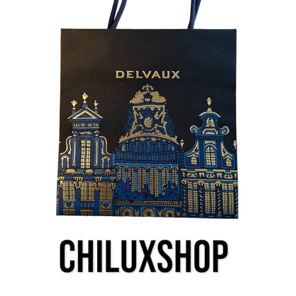 Authentic holiday delvaux shopping bag - Picture 2 of 2